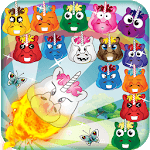 Unicorn and Rainbows Bubbles icon