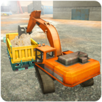 Sand Excavator,Road Build & Construction Simulator icon