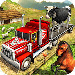 Offroad Farm Animal Truck Driving Game 2018 icon