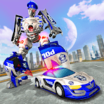 US Police Robot Car Revenge icon
