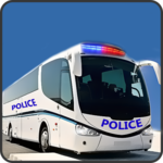 Offroad Police Bus Hill Driver icon