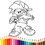 Friday Night Funkin Coloring Book icon