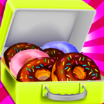 Lunch Box Maker - Donuts Shop YUMMY TO THE TUMMY icon