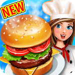 Crazy Burger Recipe Cooking Game: Chef Stories icon