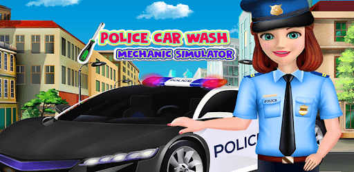 Police Car Wash Mechanic Simulator pc screenshot