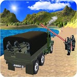 Real Drive Army Check Post Truck Transporter icon