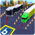 Big Gear Truck nd Bus Parking icon
