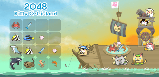 2048 Kitty Cat Island pc screenshot 2048 Kitty Cat Island pc screenshot