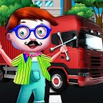 Truck Builder factory & mechanic workshop icon