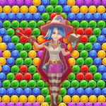 Funny Witch Pop Bubble Adventure icon