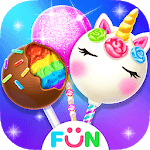 Unicorn Cake Pop Maker–Baking Games icon