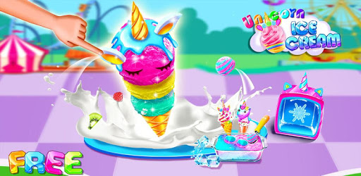 Unicorn Ice Cream Maker– Ice Dessert Maker pc screenshot