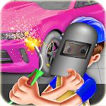 Sports Car Factory Mechanic icon
