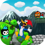 ★Woody Journey Penguin jungle swimming Wodpckr Adv for pc icon
