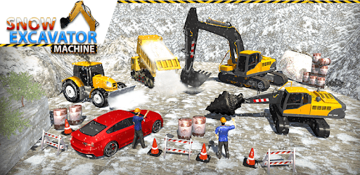 Snow Excavator Machine - Construction Crane 2019 pc screenshot