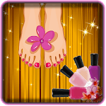 Foot Nails Art - Toe-nail game icon