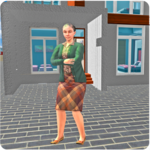 Virtual Granny Happy Family Grandma Life Simulator icon