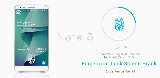 Fingerprint LockScreen Prank pc screenshot