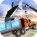 Impossible Whale Transport Truck Driving Tracks icon