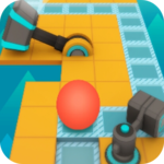 Rolling Ball in sky icon