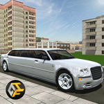 Big City Limo Car Driving icon