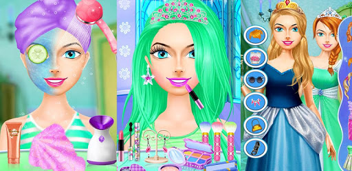 Princess Frozen Makeup salon pc screenshot Princess Frozen Makeup salon pc screenshot
