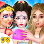 Country Theme Princess Makeup Dressup Salon icon