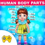Kids Learning Human Bodyparts for pc icon