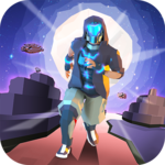Space Parkour Runner - freerun to horizon! icon