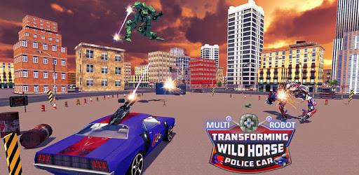 Multi Robot Transforming : Wild Horse Police Car pc screenshot Multi Robot Transforming : Wild Horse Police Car pc screenshot