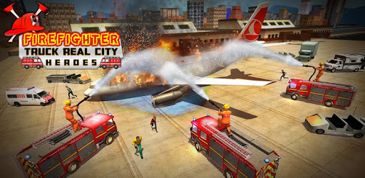 Fire Fighter Truck Real City Heroes pc screenshot Fire Fighter Truck Real City Heroes pc screenshot