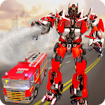 Robot Transformation Fire Truck: Real Robot Wars icon