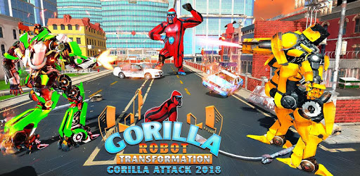 Gorilla Robot Transformation : Gorilla Attack 2018 pc screenshot Gorilla Robot Transformation : Gorilla Attack 2018 pc screenshot