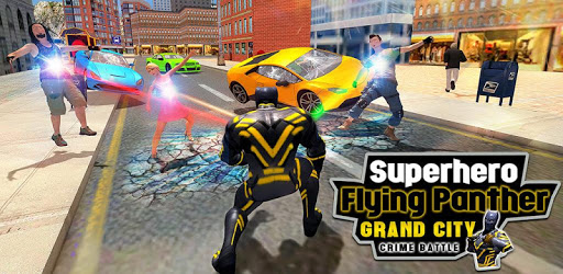Superhero Flying Panther Grand City Crime Battle pc screenshot Superhero Flying Panther Grand City Crime Battle pc screenshot