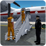 Jail Criminals Transport Plane icon