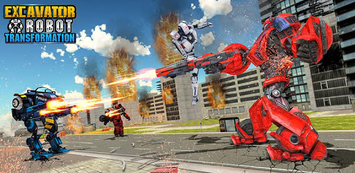 Heavy Excavator Robot Transformation Game pc screenshot Heavy Excavator Robot Transformation Game pc screenshot