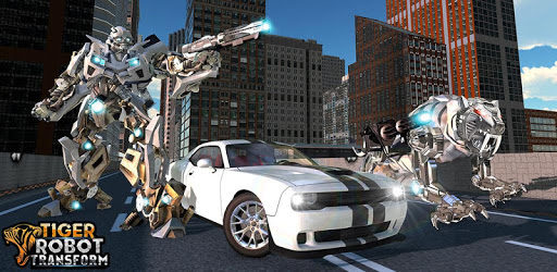 White Tiger Robot Transformation Game - Car Robot pc screenshot White Tiger Robot Transformation Game - Car Robot pc screenshot