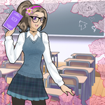 Anime High School Dress Up for pc icon