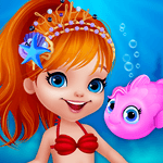 Cute Mermaid Dress Up icon