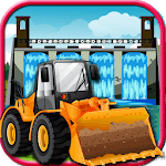 Dam building and construction tycoon simulator icon