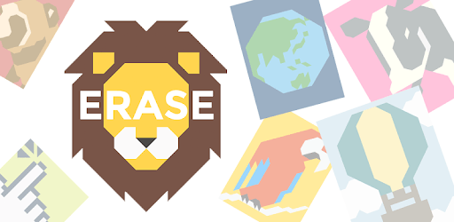 ERASE - coloring puzzle game pc screenshot ERASE - coloring puzzle game pc screenshot
