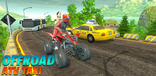 Offroad ATV Bike Taxi Driving Games 2019 pc screenshot Offroad ATV Bike Taxi Driving Games 2019 pc screenshot