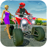 Offroad ATV Bike Taxi Driving Games 2019 icon