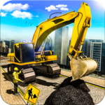 City Road Construction : Heavy Machinery Operator icon