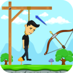 Gibbets Rescue Master - 2d Archery Challenge icon