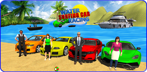 Water Surfing Car Racing 3D pc screenshot