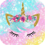 kawaii unicorn wallpaper - cute backgrounds icon