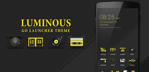 Luminous GO Launcher Theme pc screenshot Luminous GO Launcher Theme pc screenshot