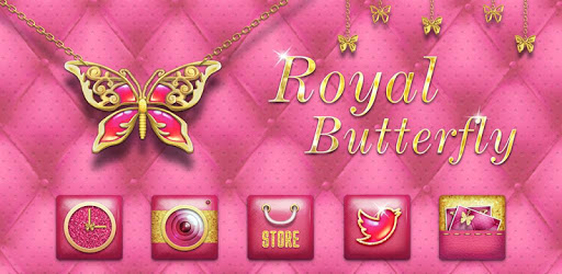 RoyalButterfly GOLauncherTheme pc screenshot RoyalButterfly GOLauncherTheme pc screenshot