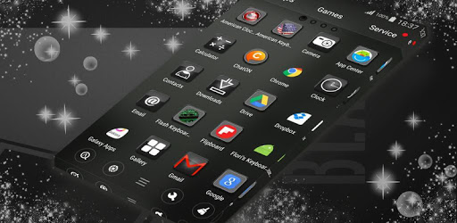 Black Theme Launcher pc screenshot
